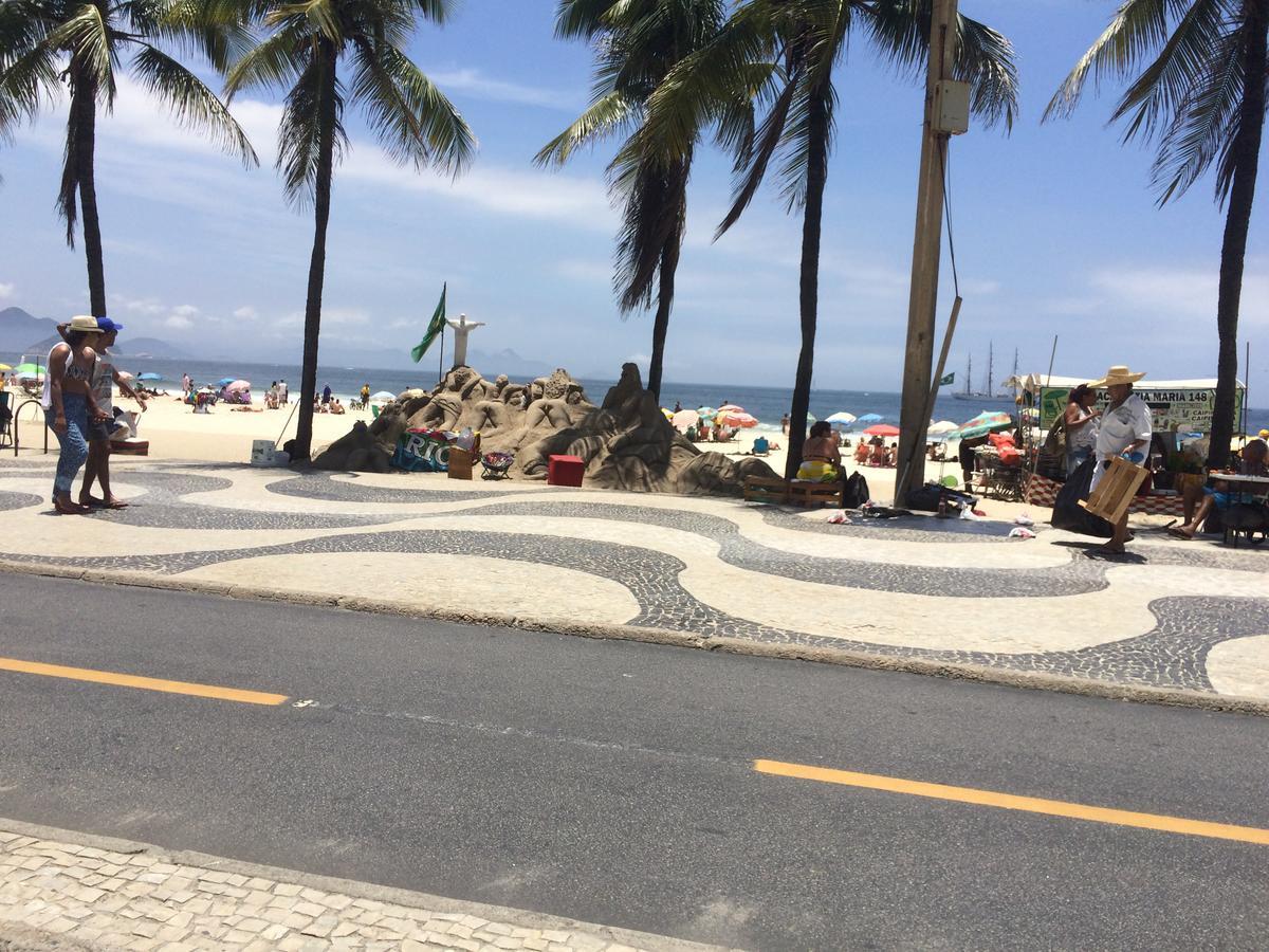 Apartamento Copacabana - Quadra Da Praia Rio de Janeiro Zewnętrze zdjęcie
